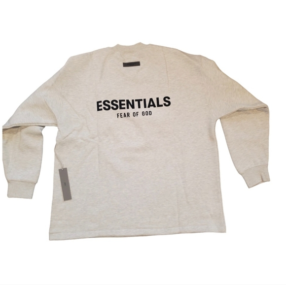 Fear of God Essentials Crewneck Light Oatmeal